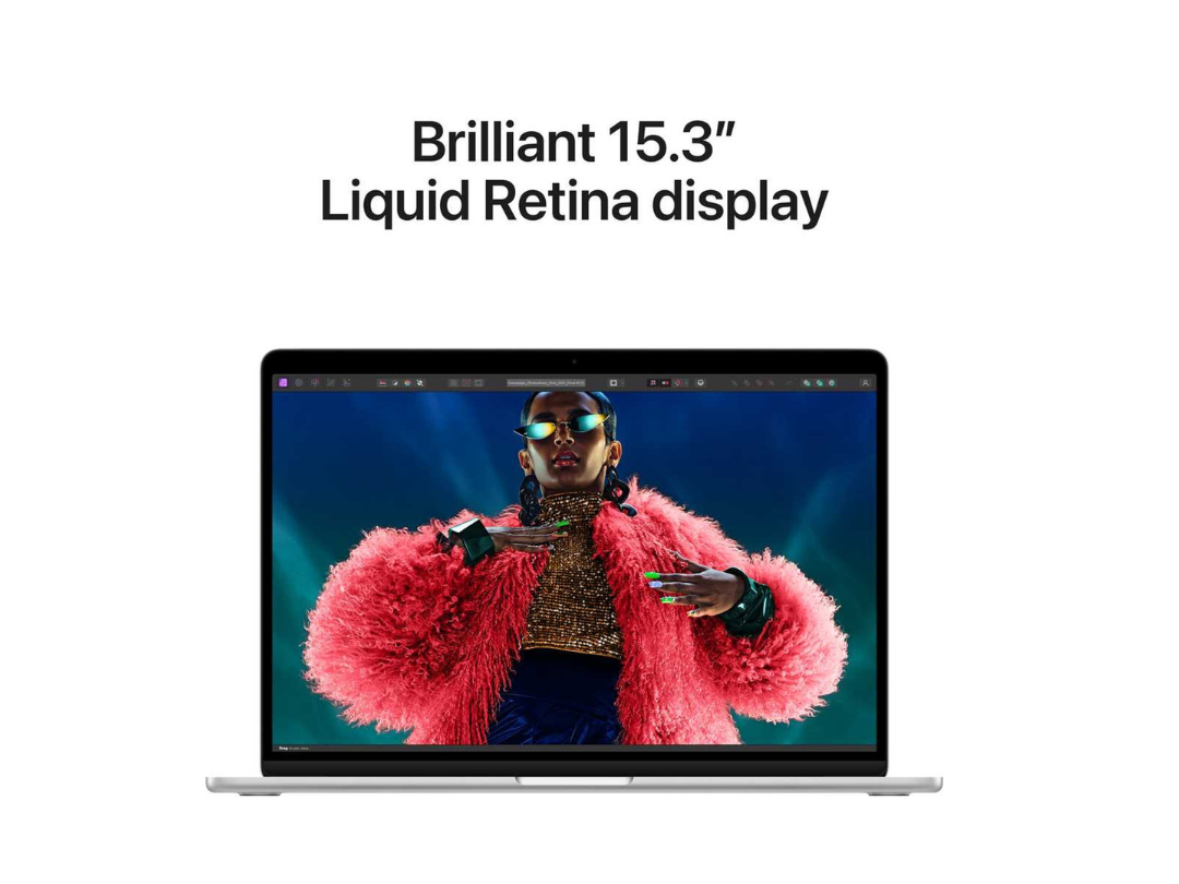 Apple MacBook Air 15-inch (2024) – M3 with 8-core CPU / 8GB RAM / 256GB SSD / 10-core GPU / macOS Sonoma / English & Arabic Keyboard / Space Silver Apple MacBook Air 15-inch (2024) – M3 with 8-core CPU / 8GB RAM / 256GB SSD / 10-core GPU / macOS Sonoma / English & Arabic Keyboard / Space Silver